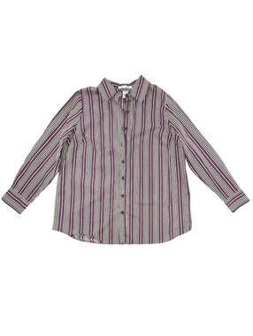 Vintage Roaman's Striped Button Up Shirt